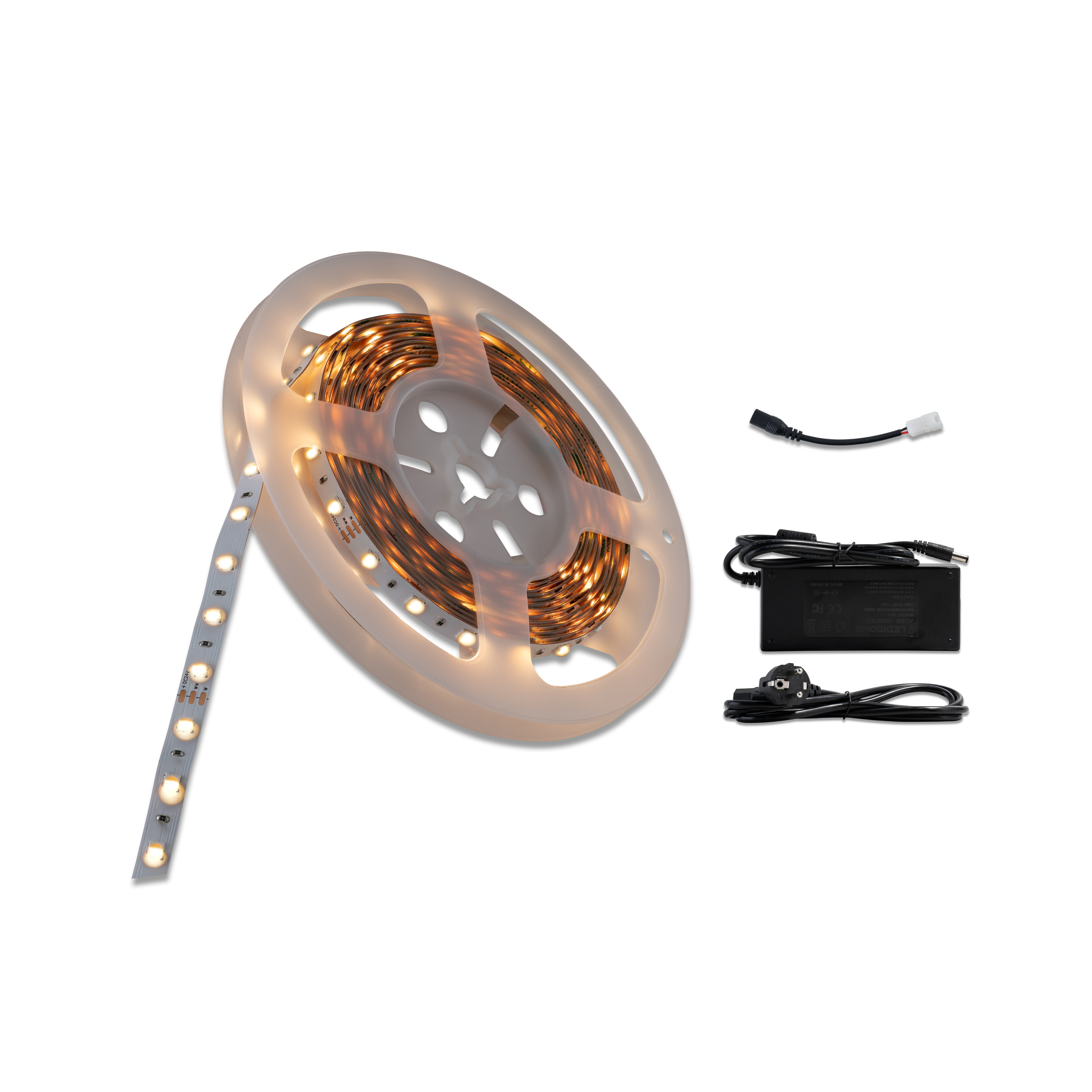 10m LED-strip varm hvid |