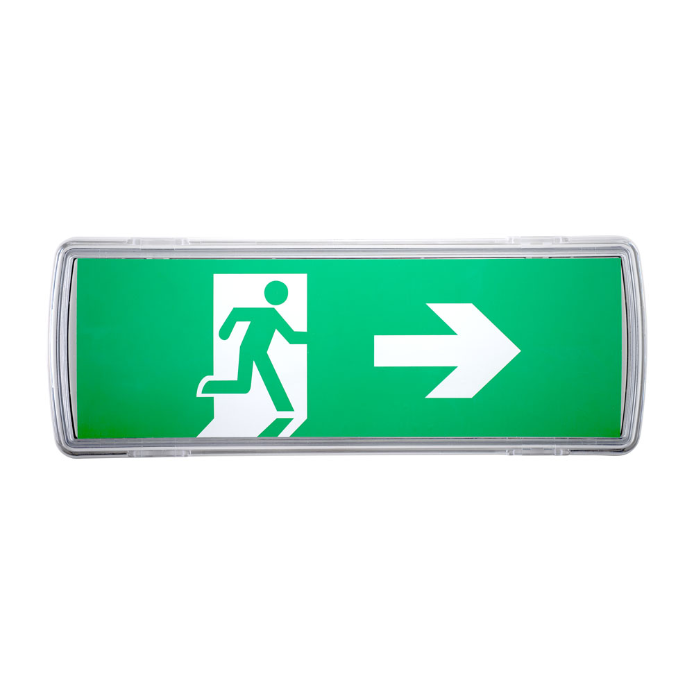 noodverlichting waterdicht met sticker