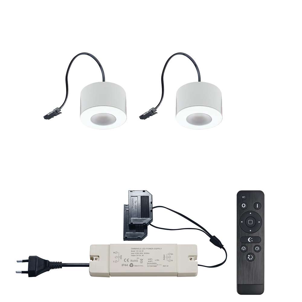 Parma-White-Remote-2pcs