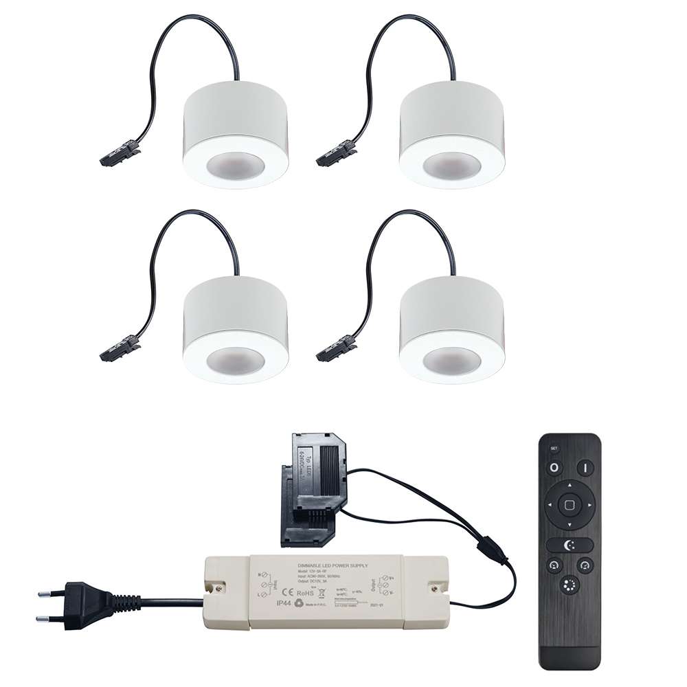 Parma-White-Remote-4pcs